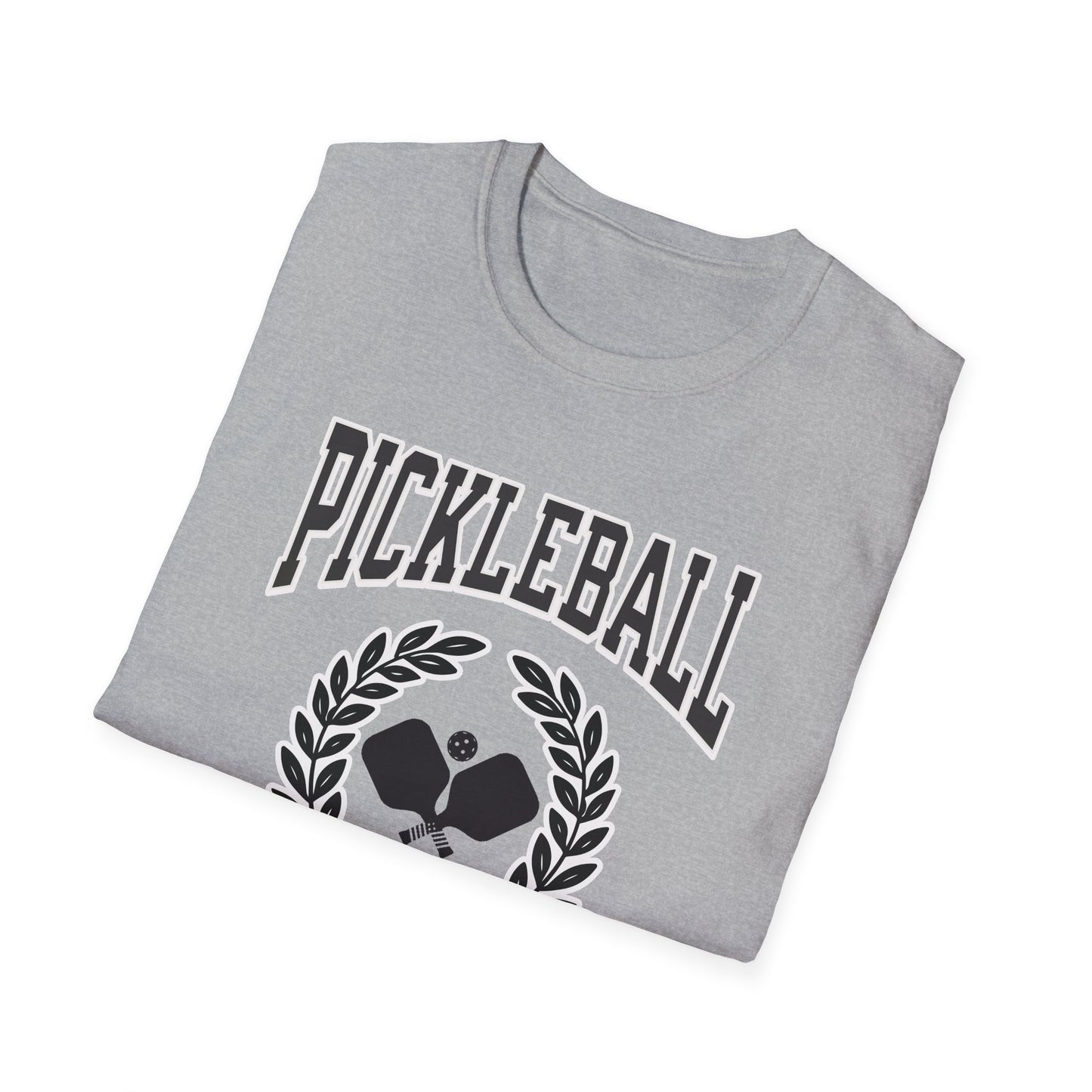 Pickleball with wreath. Pickleball Tee.