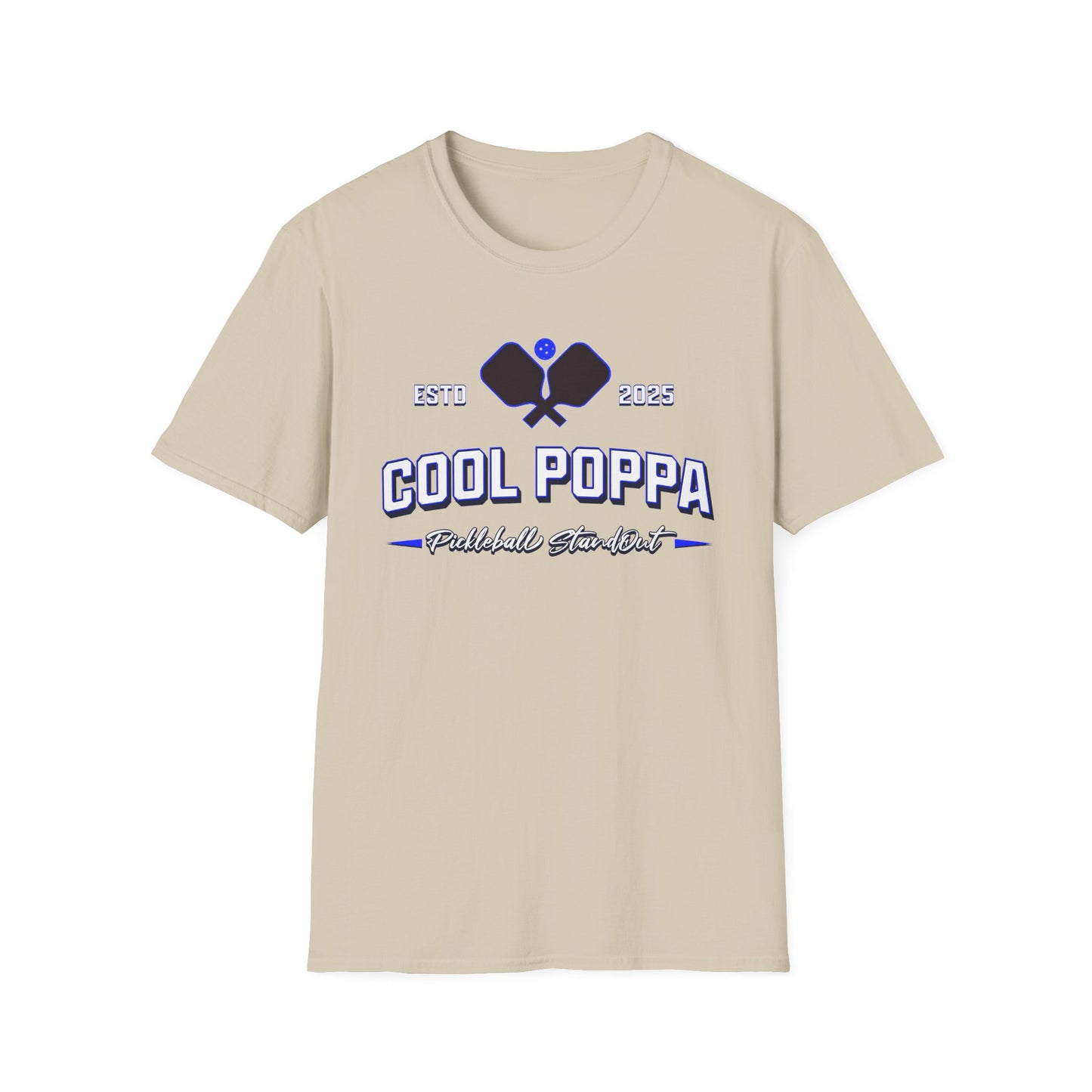 Cool Poppa Pickleball Tee