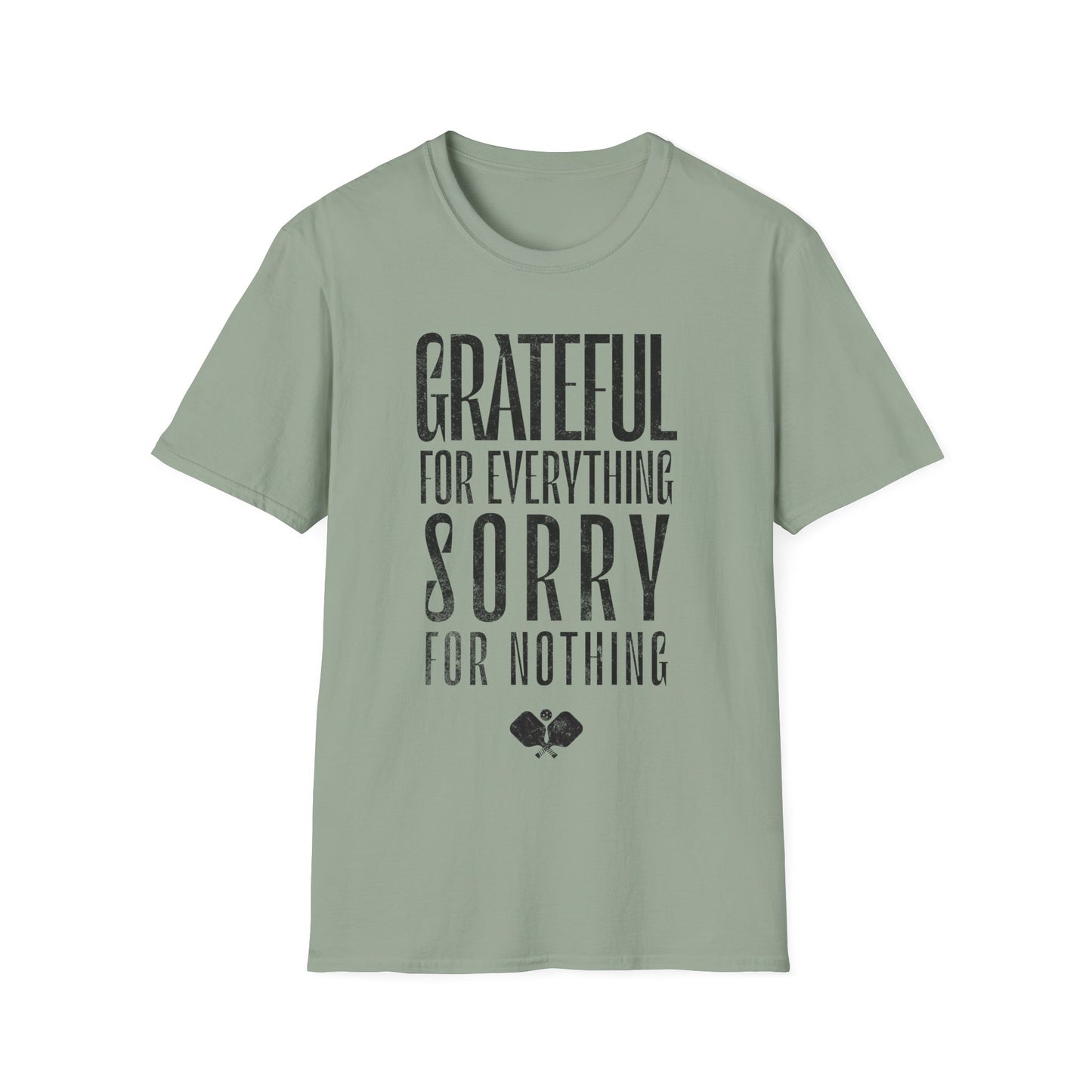 Grateful for Everything Pickleball Tee.