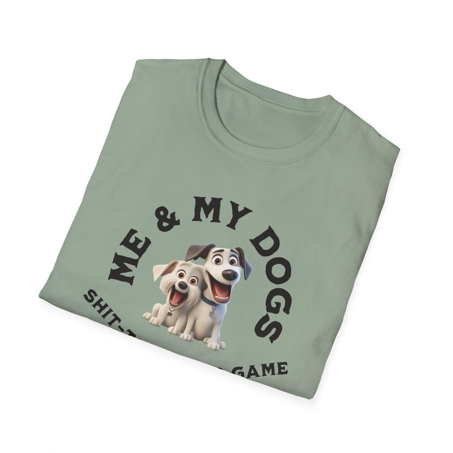 Me & My Dogs Pickleball Tee.