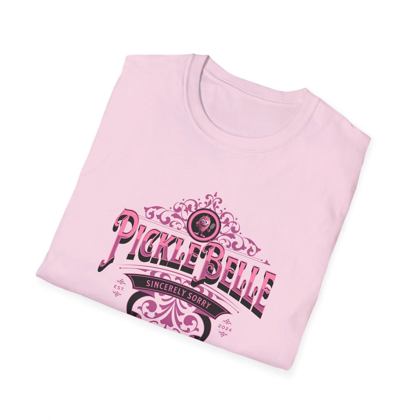 Pickle Belle. Pickleball Tee.