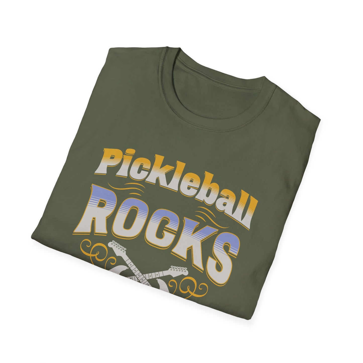 Pickleball Rocks.  Pickleball Tee.