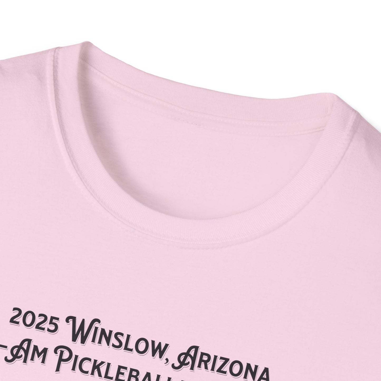 Winslow Arizona Pro-Am. Pickleball Tee.