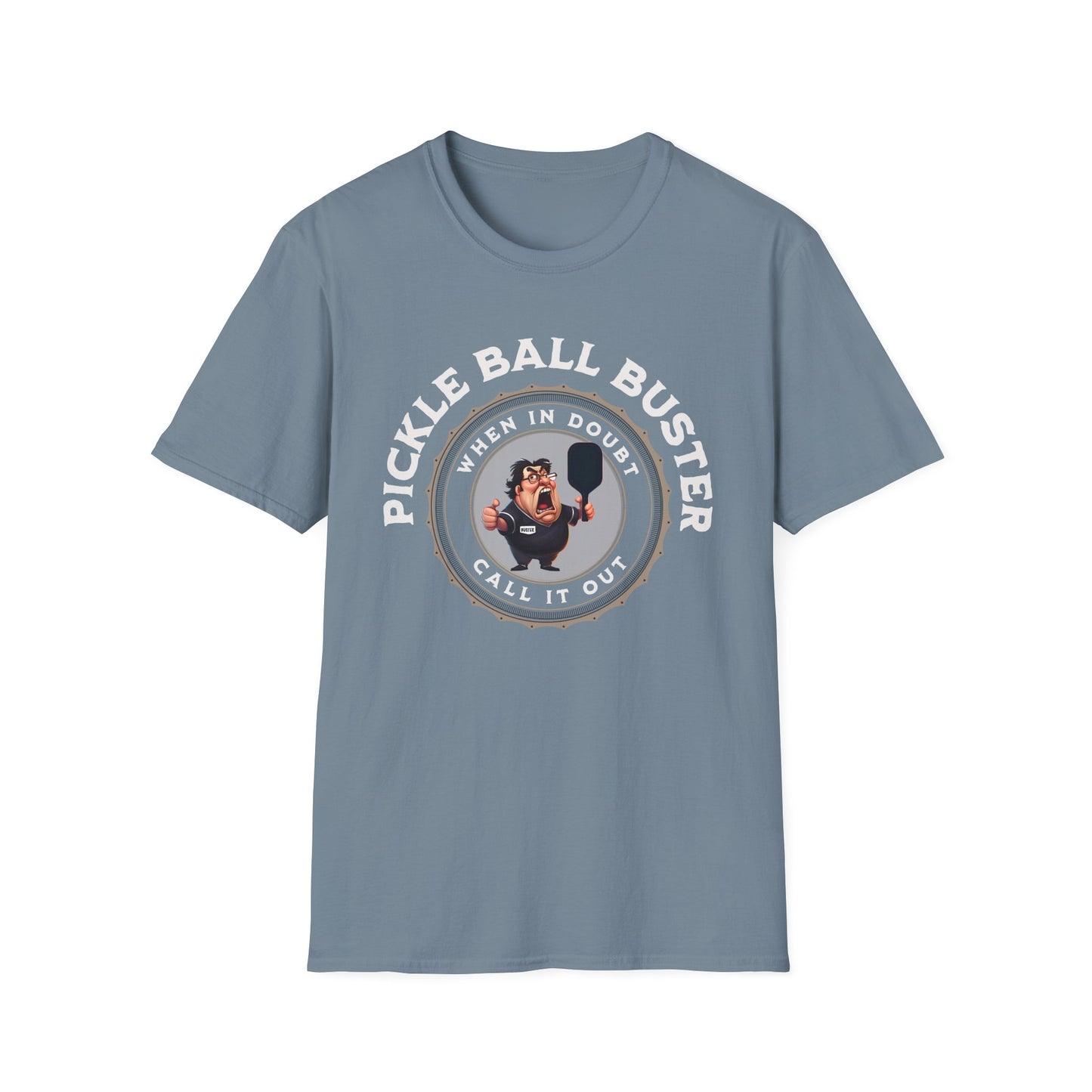 Pickle Ball Buster. Pickleball Tee.