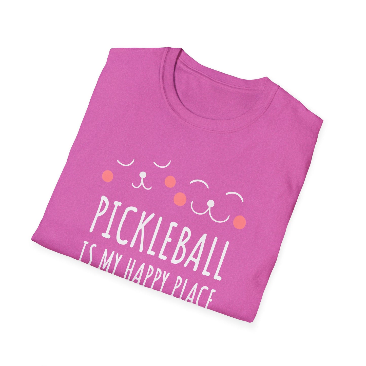 Pickleball is My Happy Place. Pickleball Tee.