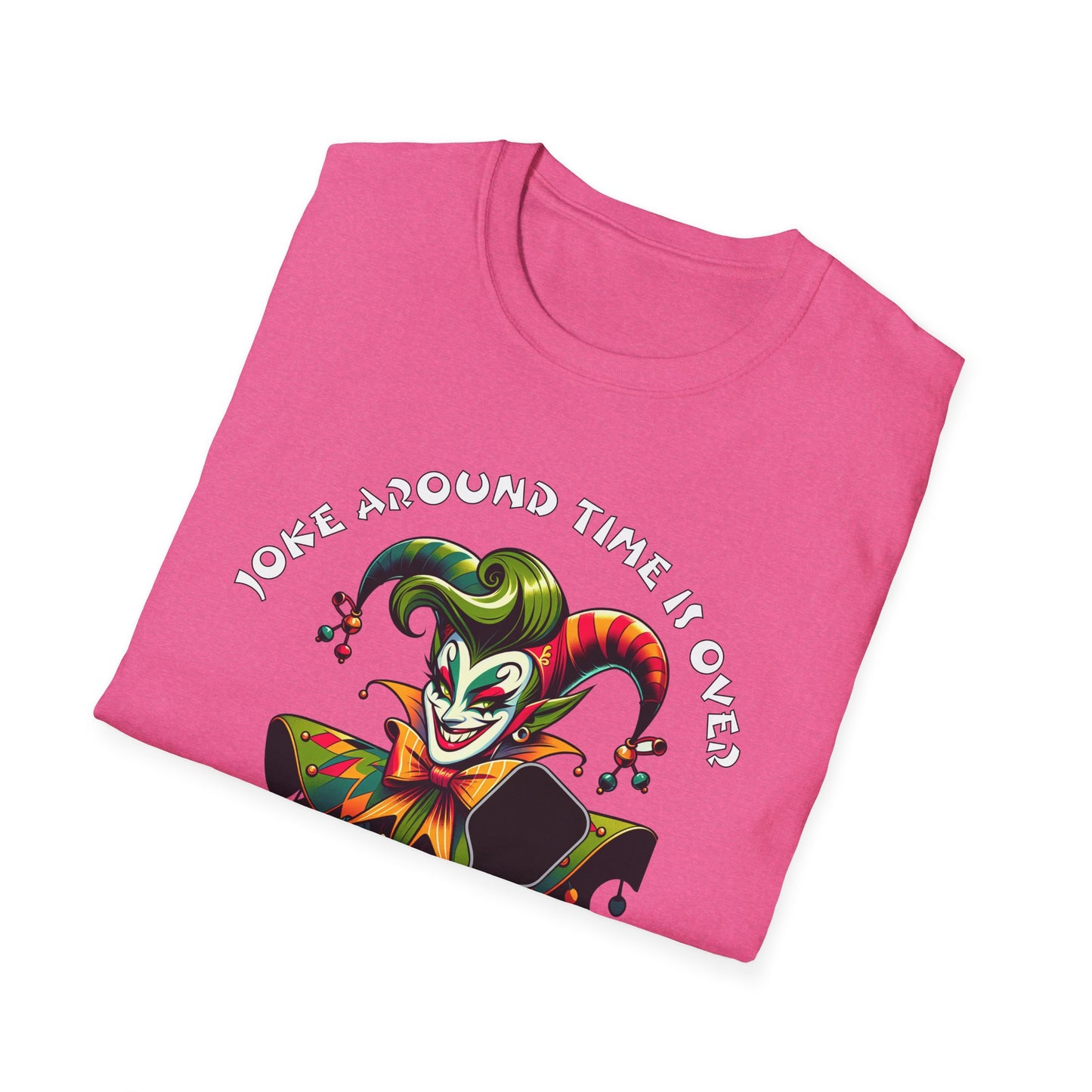 Joke Around Time Over. Pickleball Tee.