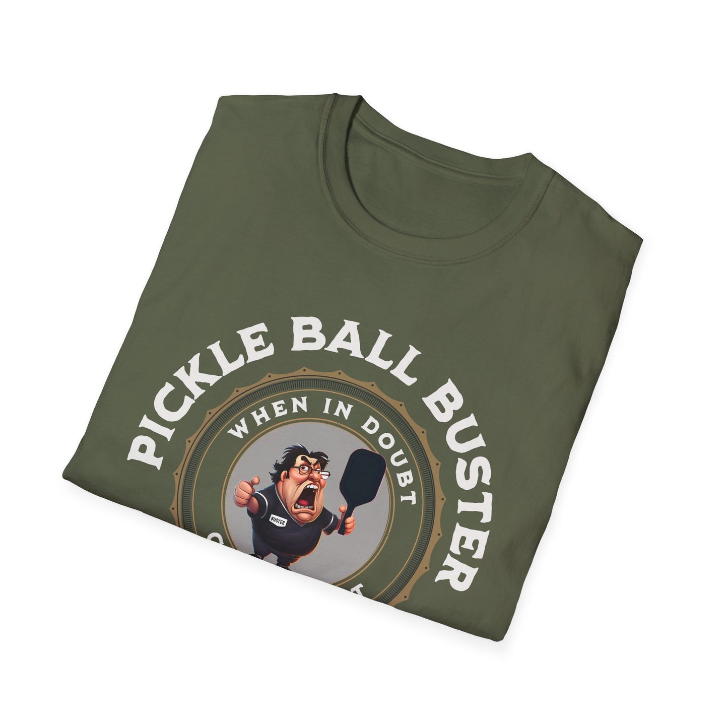 Pickle Ball Buster. Pickleball Tee.