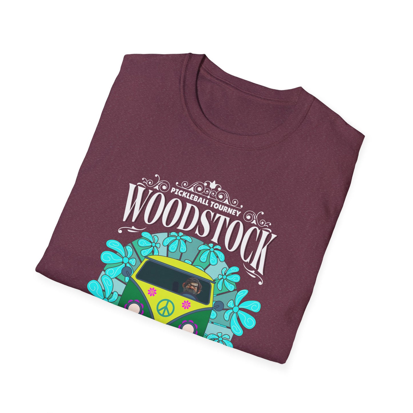 Woodstock. 3 Days of Pickleball.  Pickleball Tee.