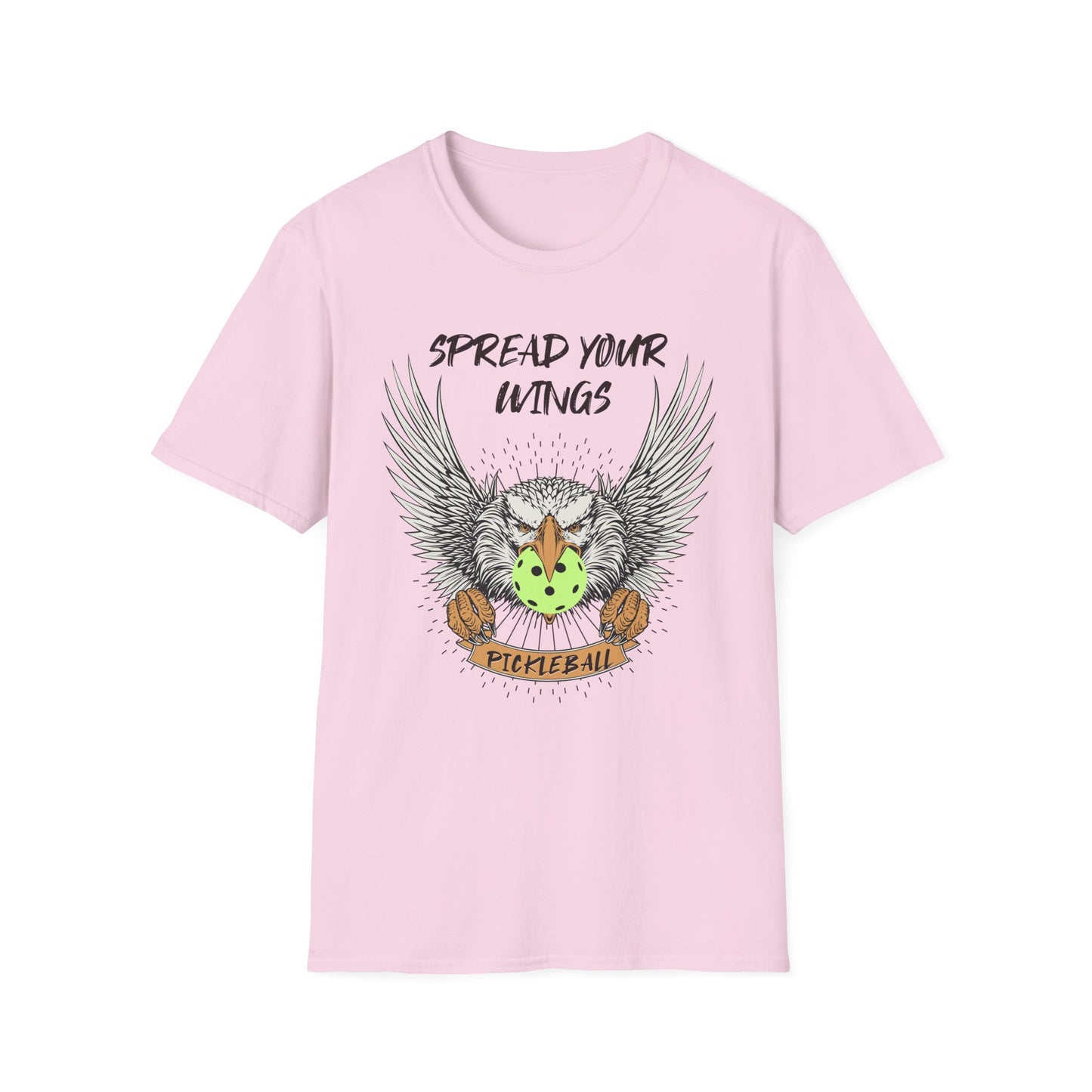 Spread Your Wings. Pickleball Tee.