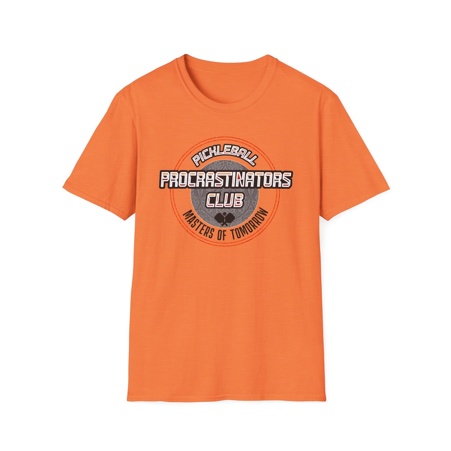 Pickleball Procrastinators Club.  Pickleball Tee.