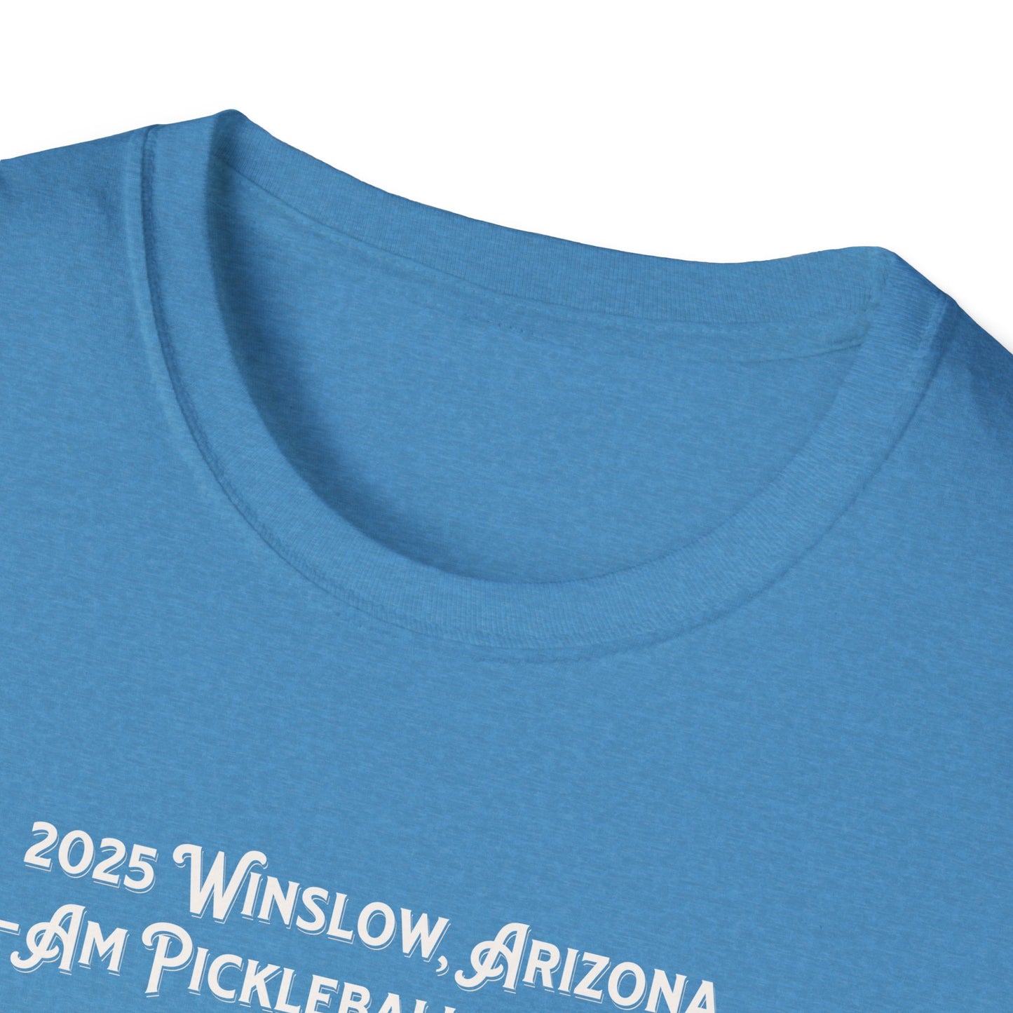 Winslow Arizona Pro-Am.   Pickleball Tee.