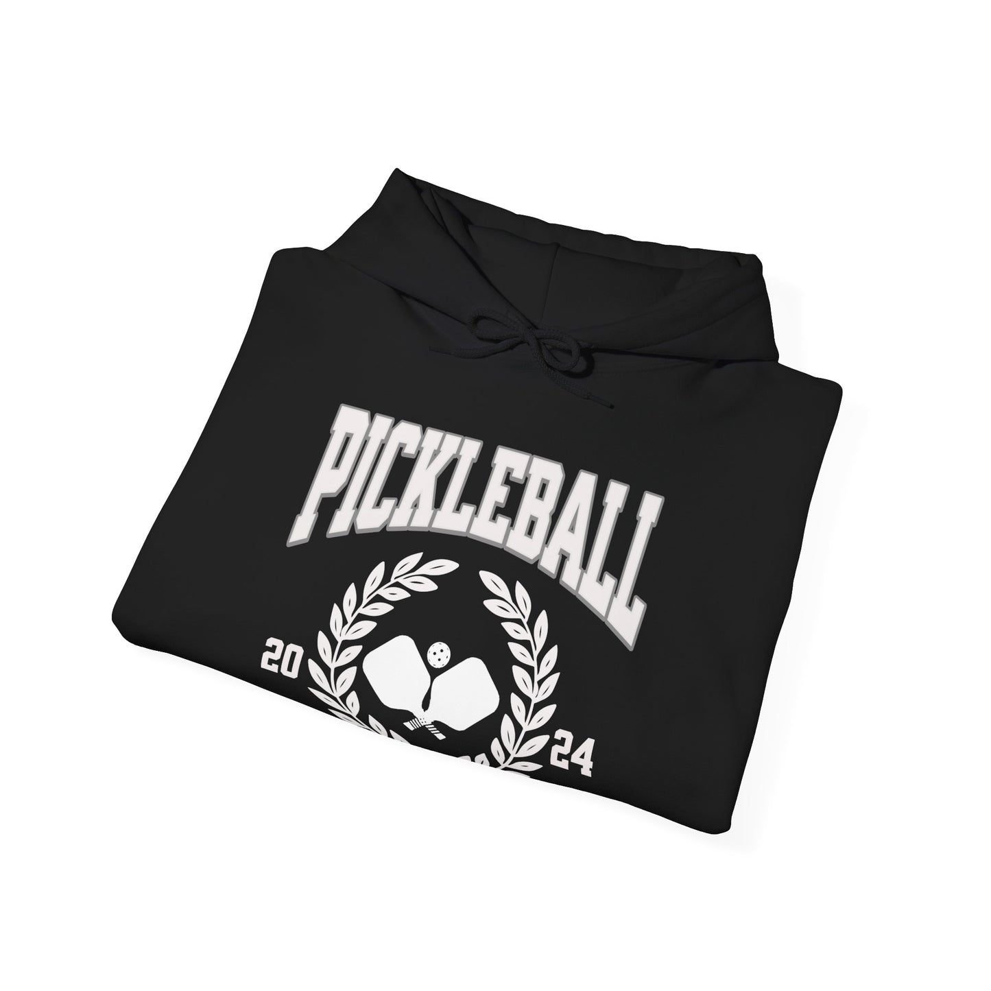 Pickleball with Wreath.
