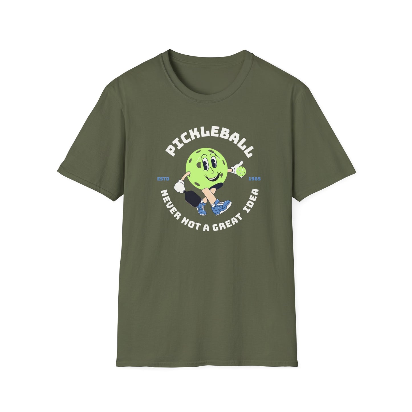 Never Not A Great Idea! Pickleball Tee.