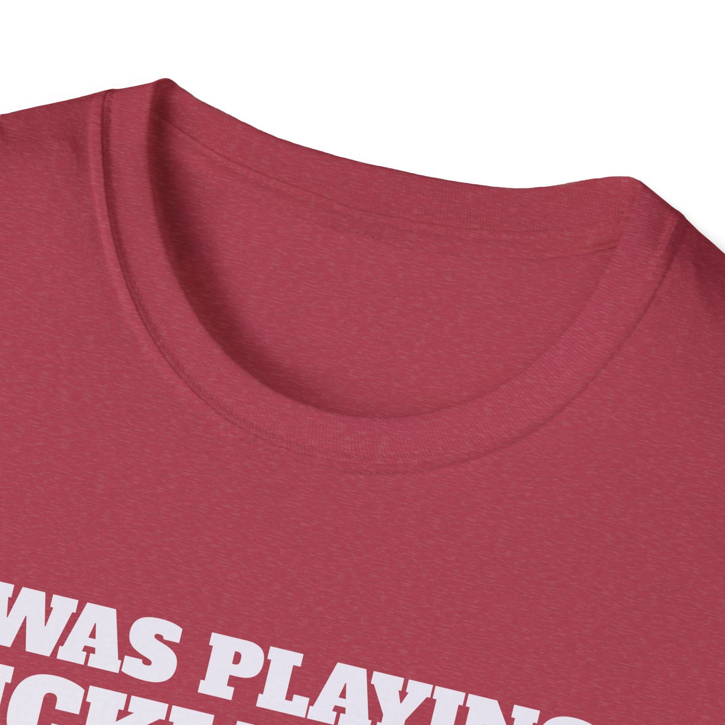 I was playing. Pickleball Tee.