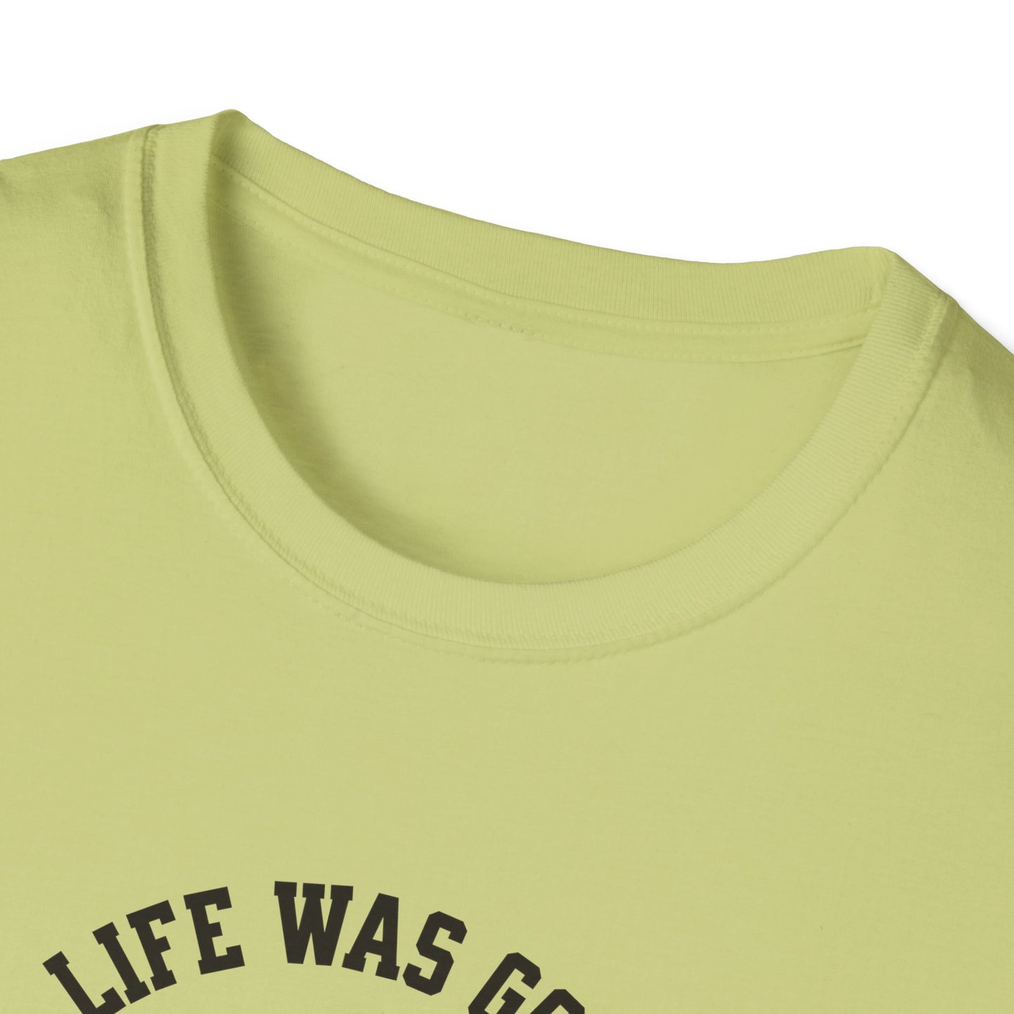 Life Was Good. Pickleball Tee.