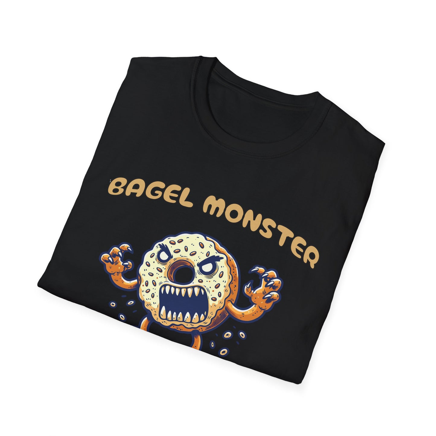 Bagel Monster. Tee.