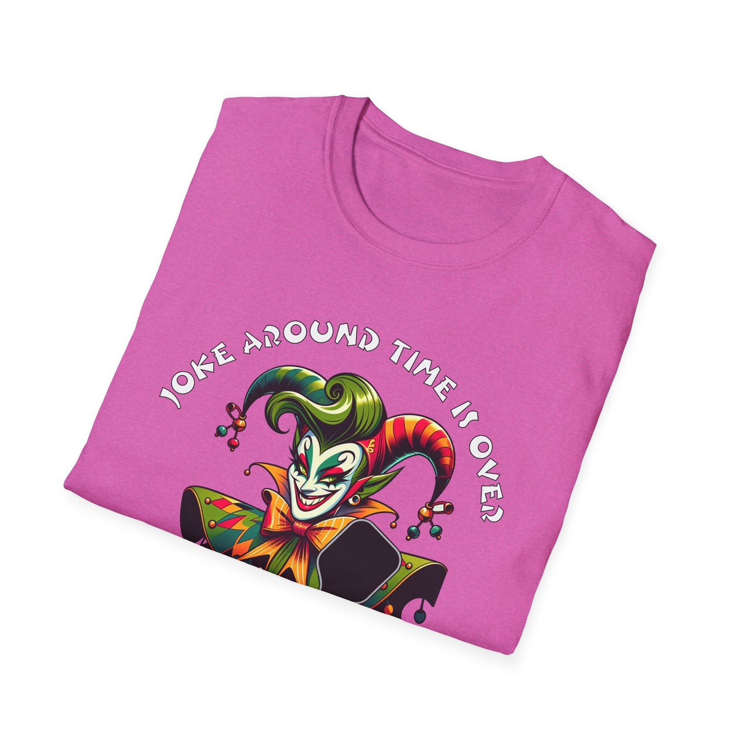 Joke Around Time Over. Pickleball Tee.