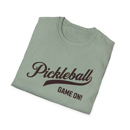 Game On! Pickleball.  Unisex Softstyle T-Shirt