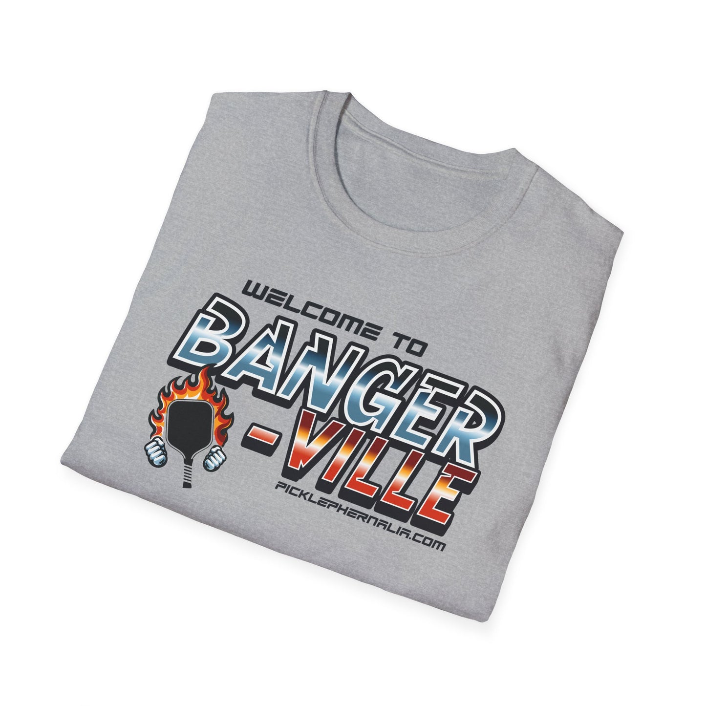 Welcome To Banger-Ville.  Pickleball Tee.
