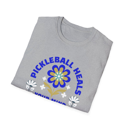 Pickleball Heals. Pickleball Tee.