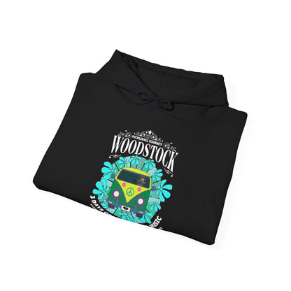 Woodstock. Three days of Pickleball and music. Unisex Heavy Blend™ Hooded Sweatshirt