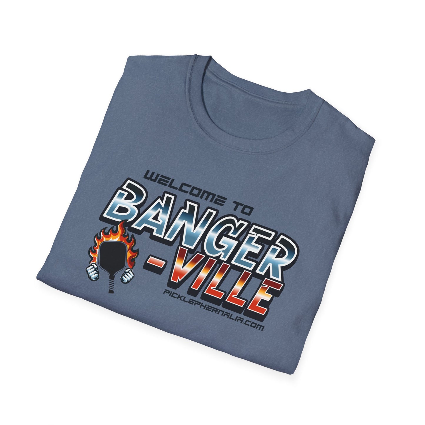Welcome To Banger-Ville.  Pickleball Tee.
