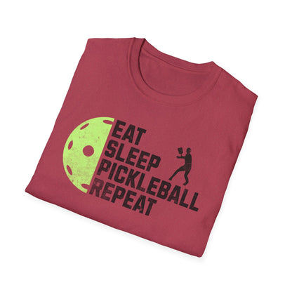 Eat. Sleep. Pickleball. repeat. Pickleball Shirt.