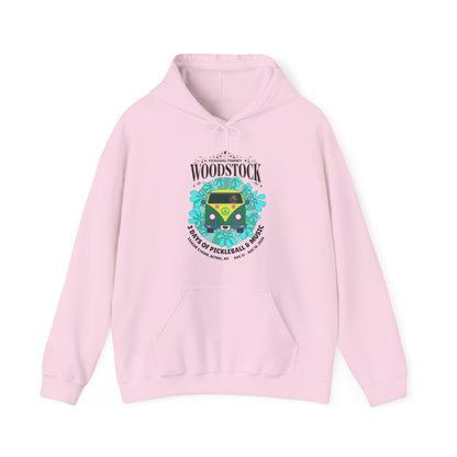 Woodstock. Three days of Pickleball and music. Unisex Heavy Blend™ Hooded Sweatshirt