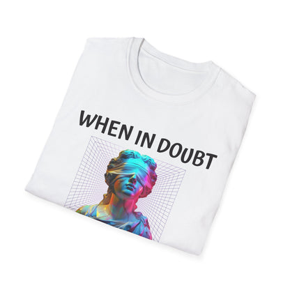 When In Doubt, Call It Out! Pickleball Tee.