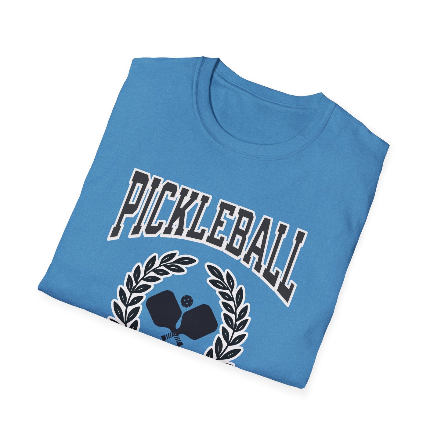 Pickleball with wreath.  Pickleball Tee.