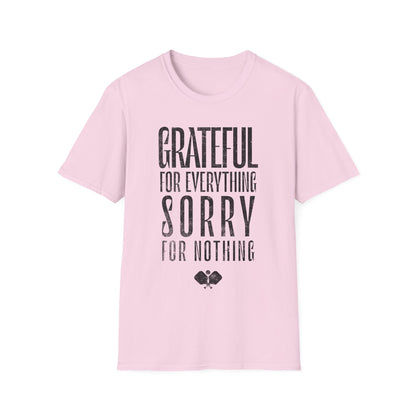 Grateful for Everything Pickleball Tee.