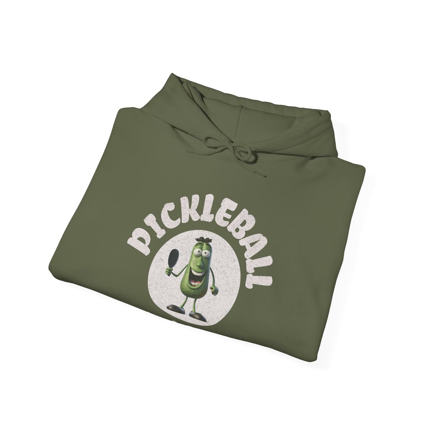 Pickleball. It's a big dill. Unisex Heavy Blend™ Hooded Sweatshirt