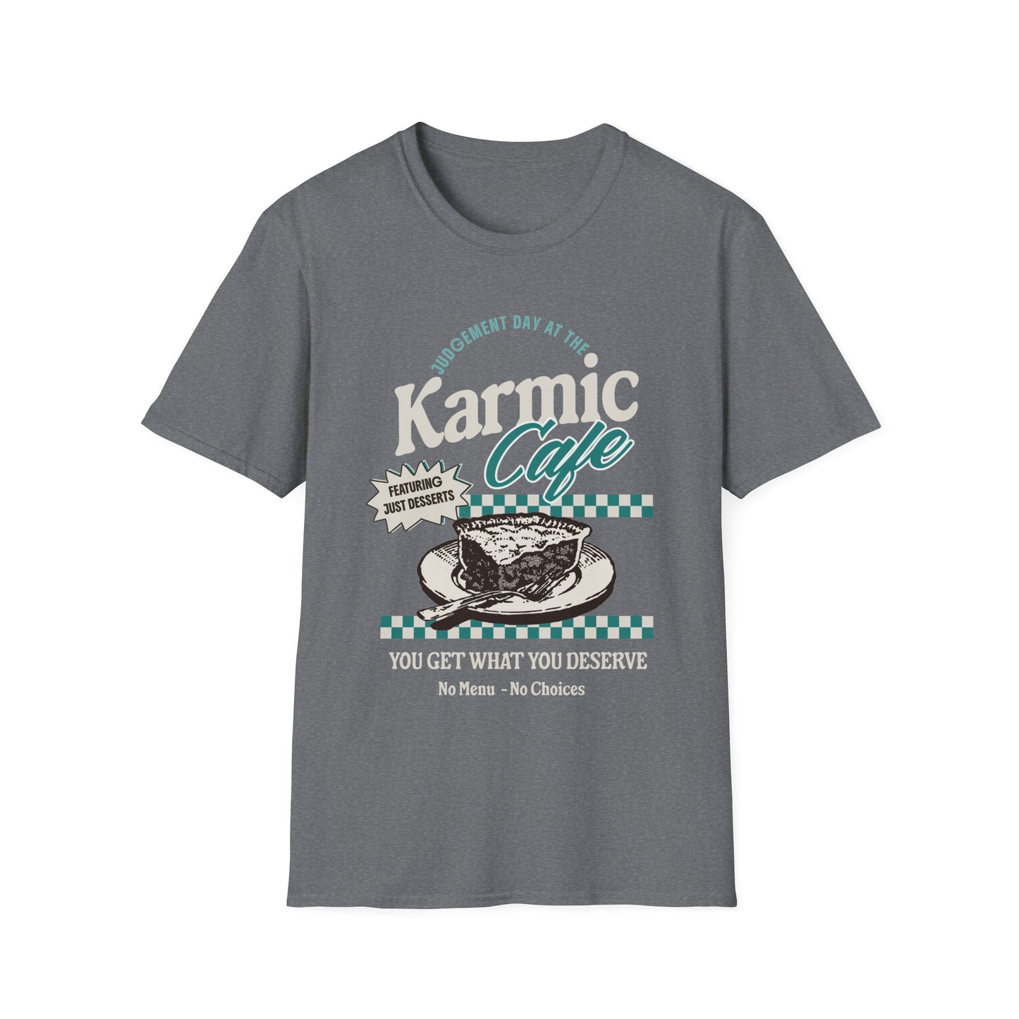 Karmic Cafe. Fun Tee.