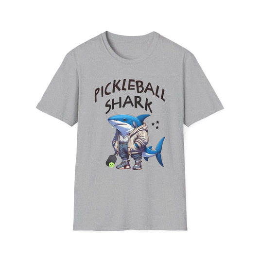 Pickleball Shark. Pickleball Tee.