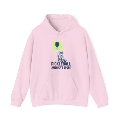 Pickleball. America's Sport. Unisex Heavy Blend™ Hooded Sweatshirt