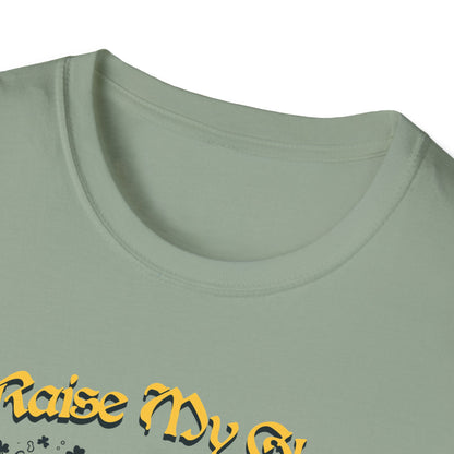 I Raise My Glass. Pickleball Tee.