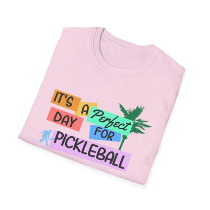 It's A Perfect Day. Pickleball Tee.