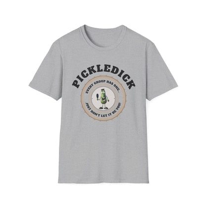PickleDick.  Pickleball Tee.