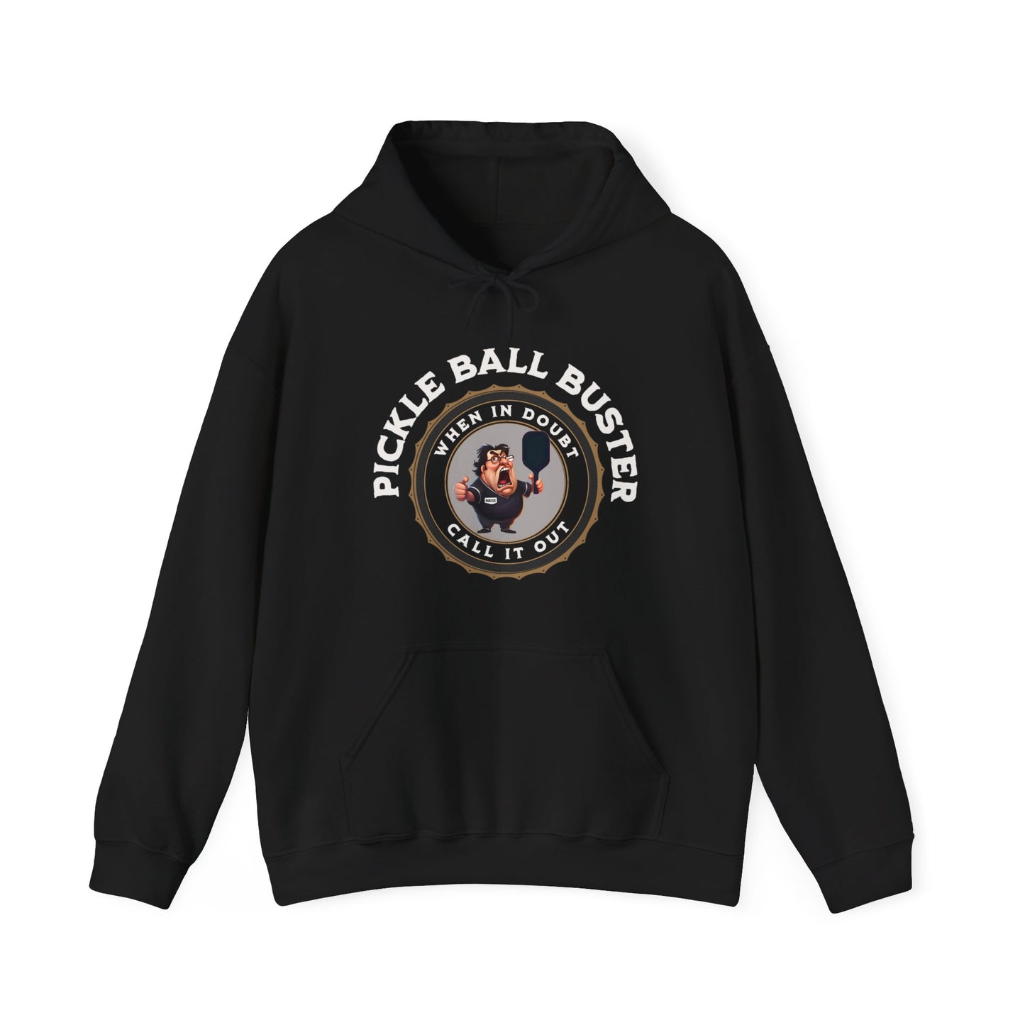 Pickle Ball Buster. Pickleball. Unisex Heavy Blend™ Hooded Sweatshirt