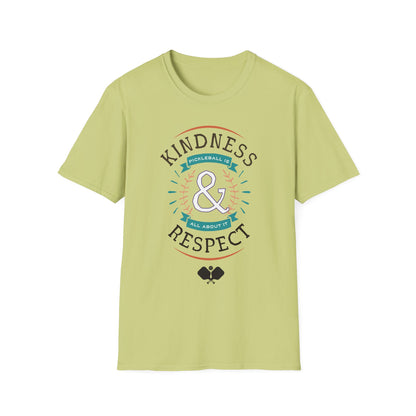 Kindness & Respect. Pickleball is All About It. Pickleball Shirt.