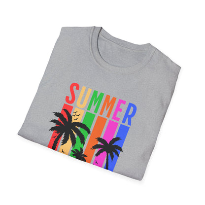 Summer. Time to pickle!. Unisex Softstyle T-Shirt