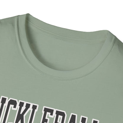 Pickleball with wreath.  Pickleball Tee.