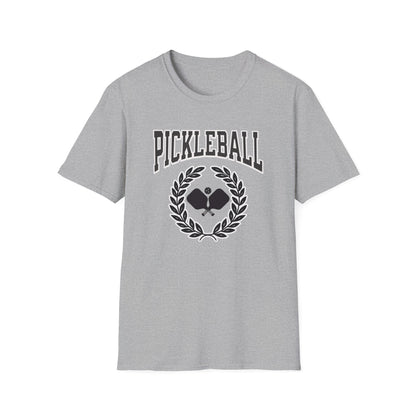 Pickleball with wreath.  Pickleball Tee.