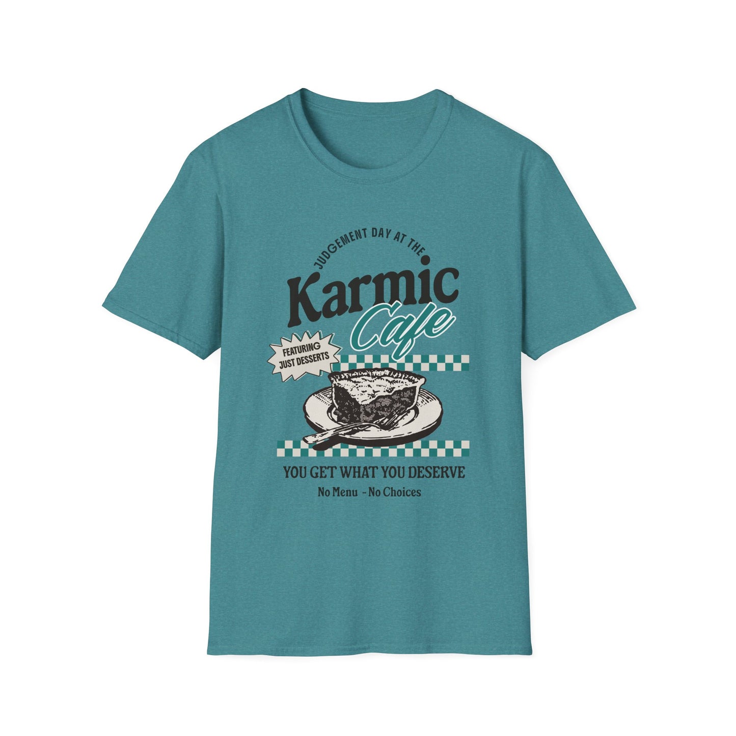 Karmic Cafe. Fun Tee.