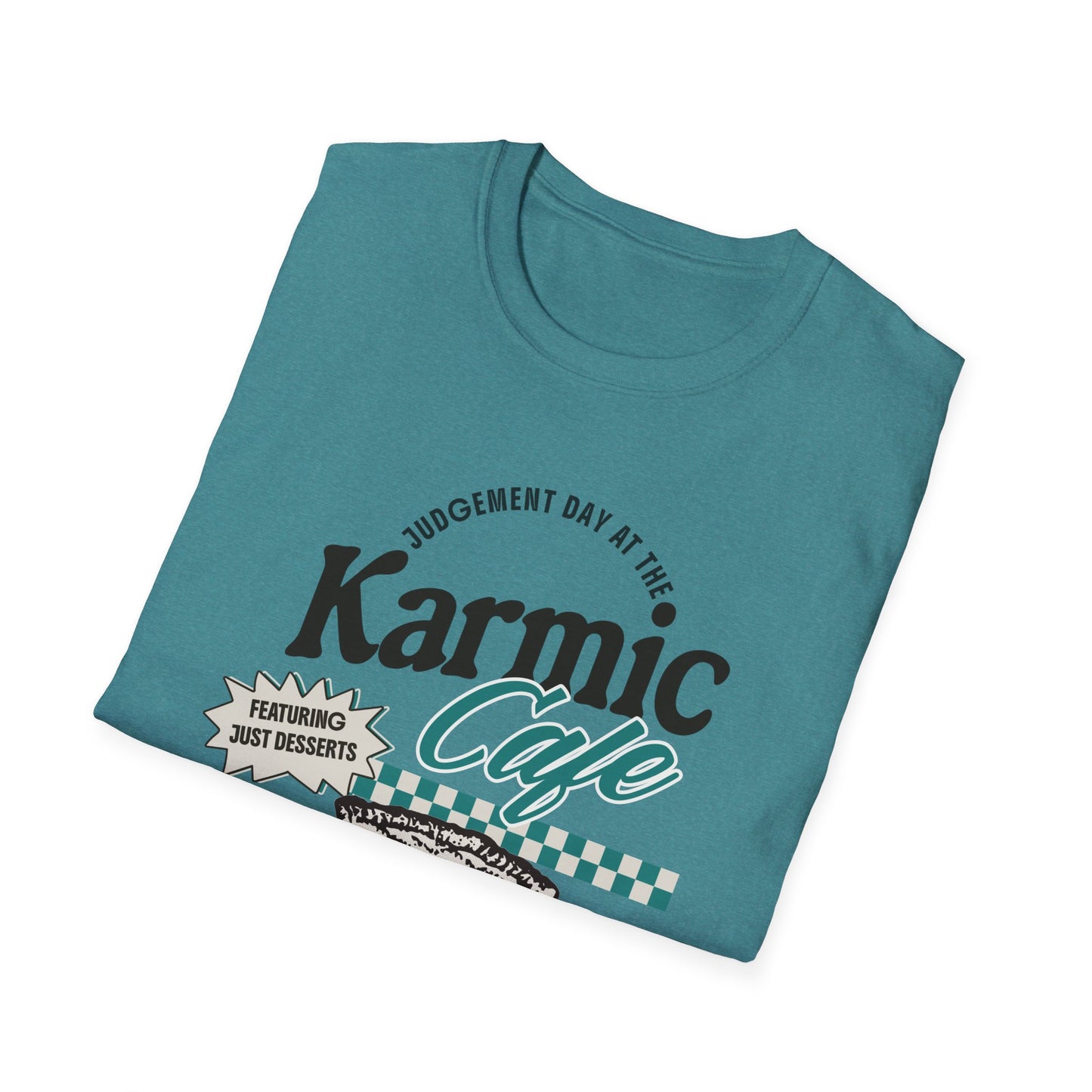 Karmic Cafe. Fun Tee.