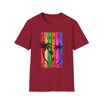 Summer. Time to pickle!. Unisex Softstyle T-Shirt