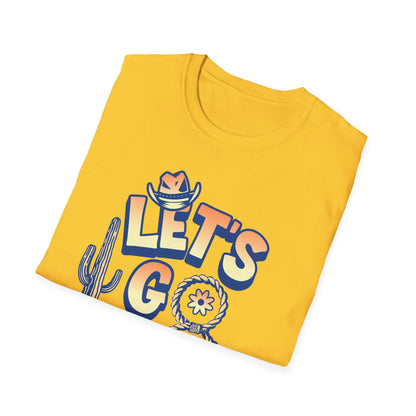 Let's Go Pickle. Pickleball Tee.