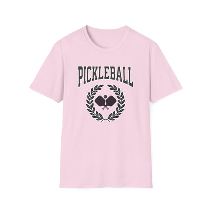 Pickleball with wreath.  Pickleball Tee.