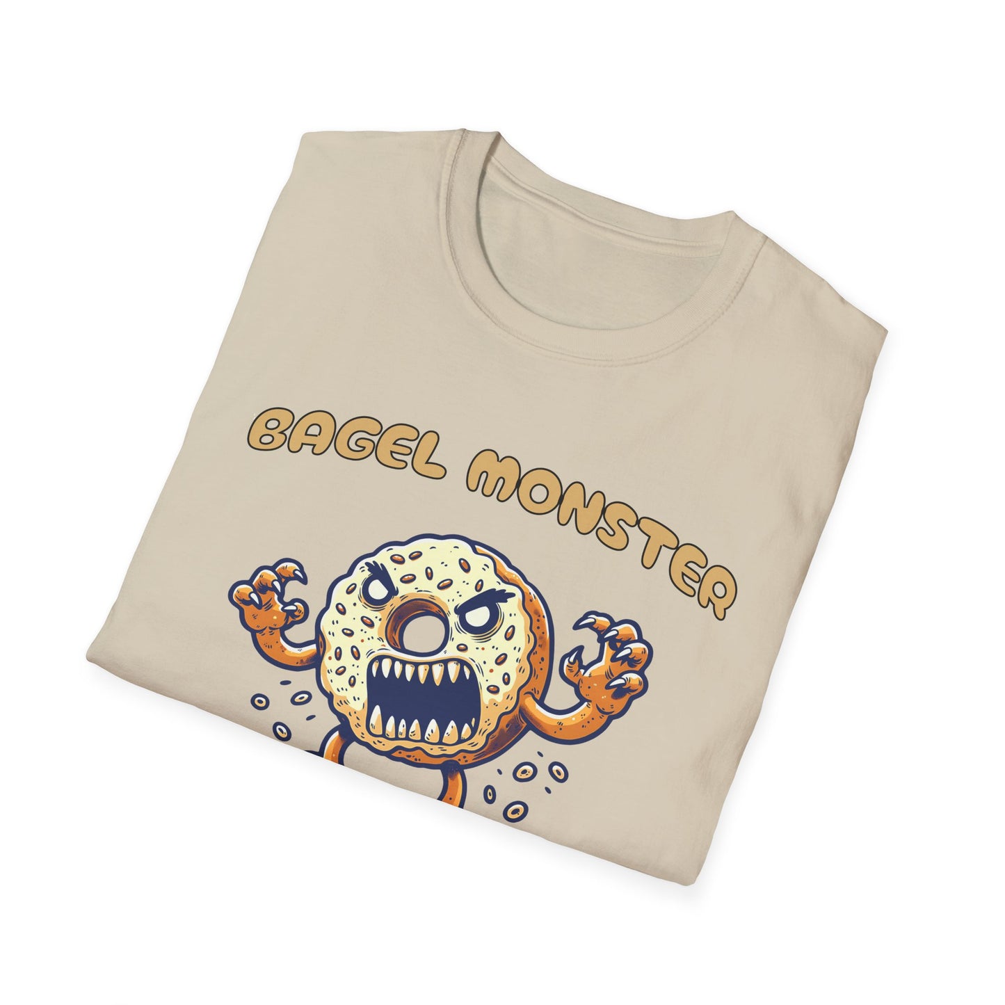 Bagel Monster. Tee.