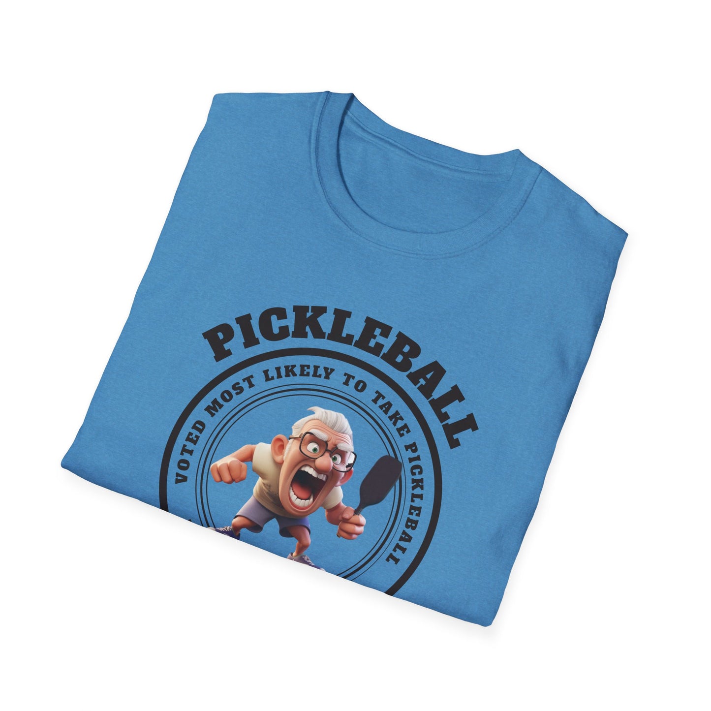 Voted Most Likely. Pickleball Tee.